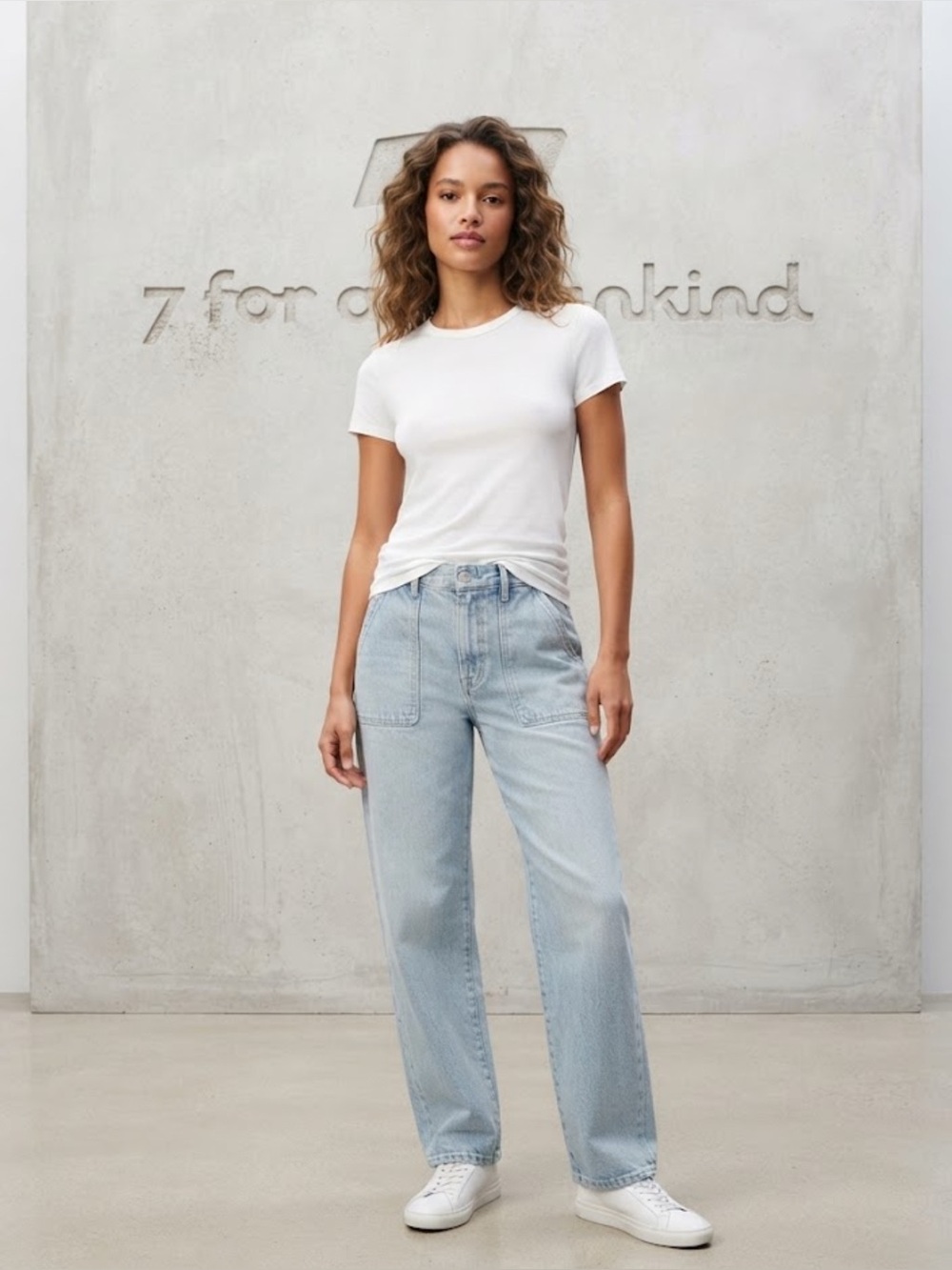 Authentic 7 For All Mankind signature designer denim jeans sz 27